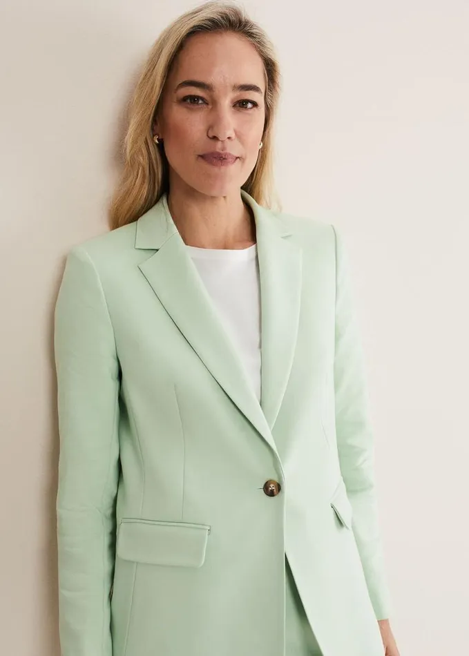 Phase Eight Ulrica Green Blazer Pistachio Women Jackets