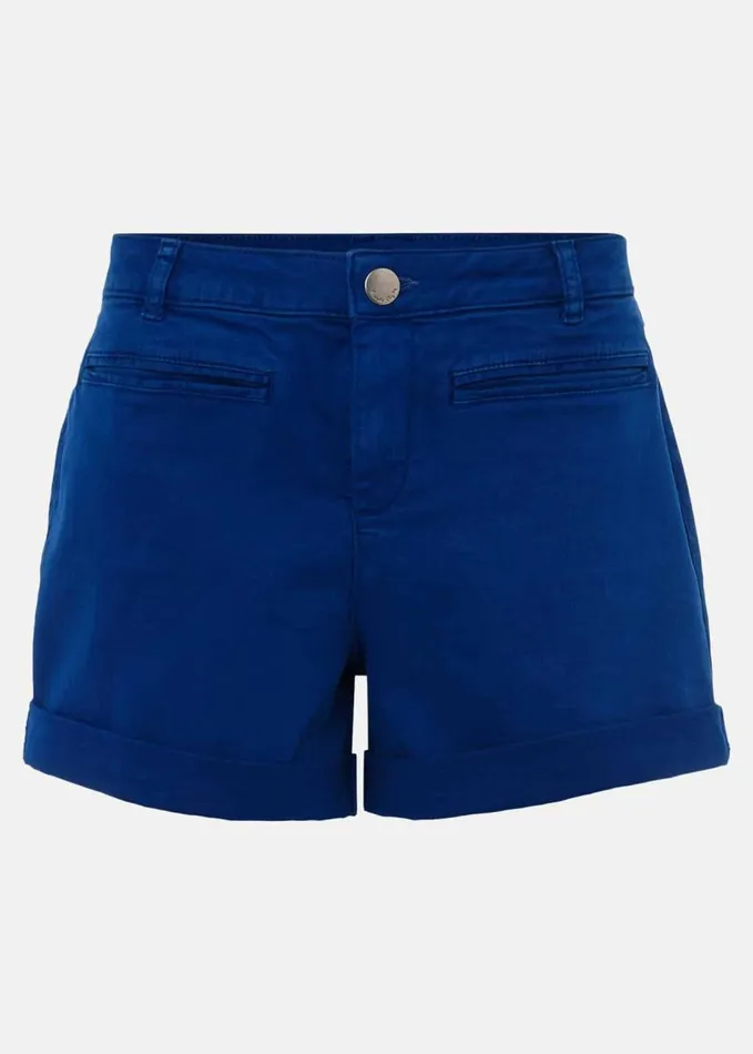 Phase Eight Una Denim Short Cobalt Women Trousers