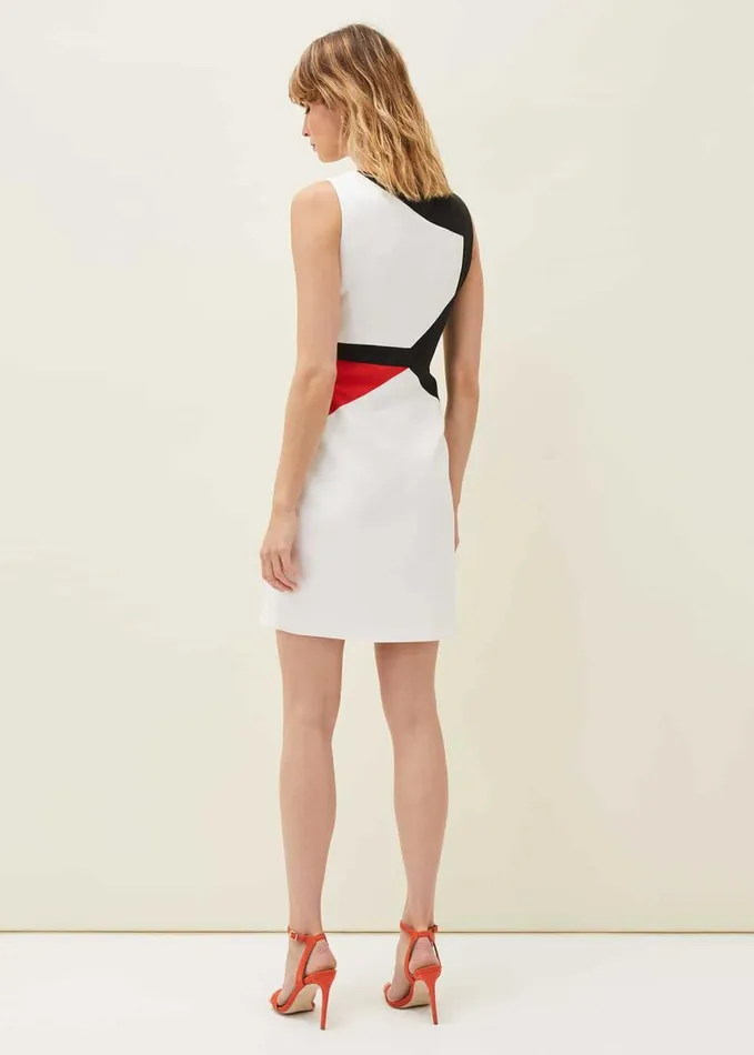 Phase Eight Valarie Colourblock Dress Multicoloured Women Dresses