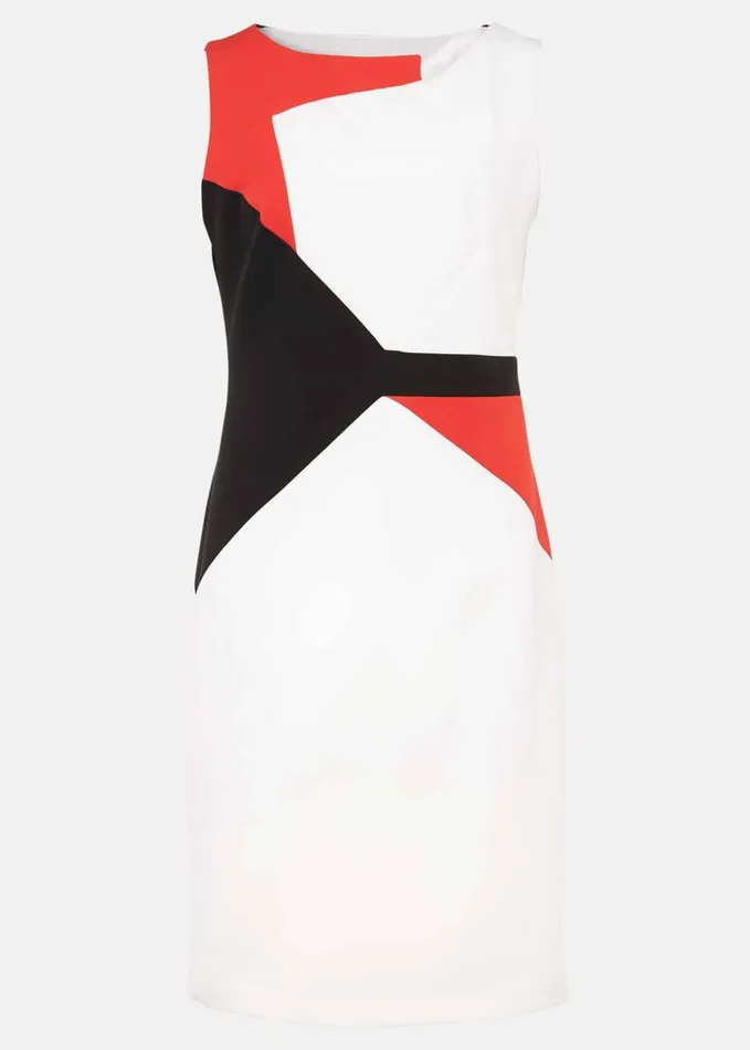 Phase Eight Valarie Colourblock Dress Multicoloured Women Dresses
