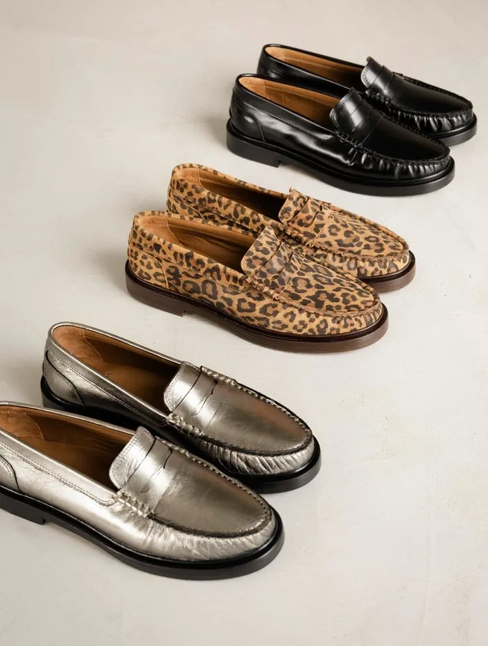 Polly Cosmic Silver Women Bobbies Loafers and Derbies