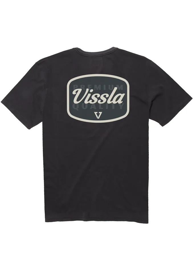 Premium Tees Dynasty Ss Pkt Tee Phantom 8211 Vissla Men