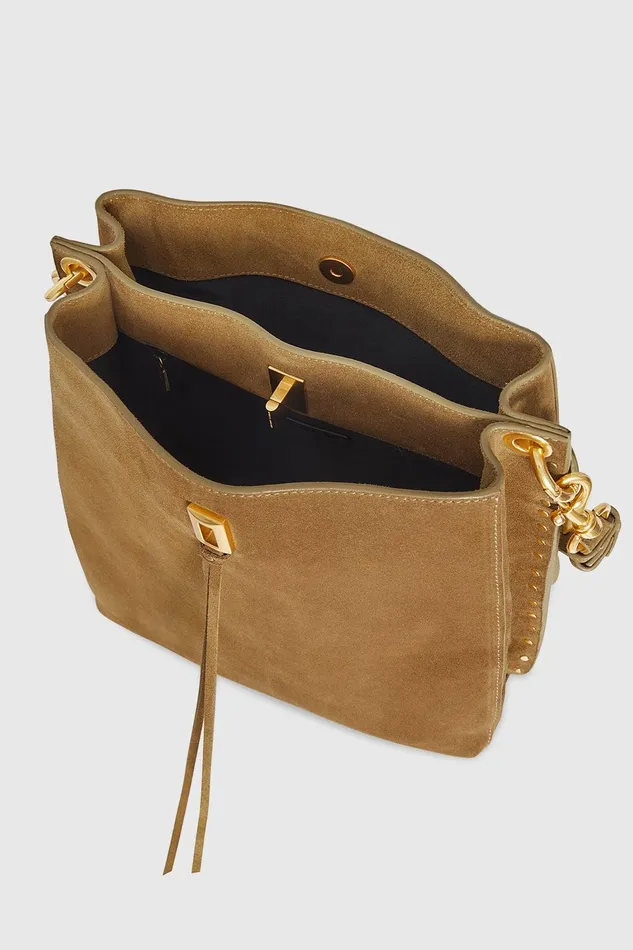 Rebecca Minkoff Darren Shoulder Bag Honey Women Shoulder Bags