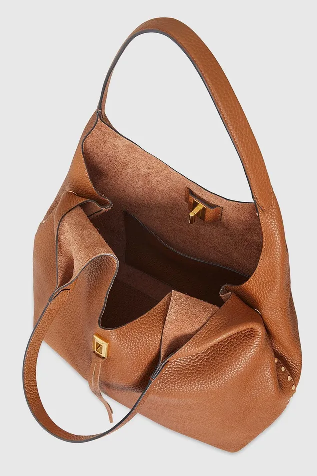 Rebecca Minkoff Darren Signature Carryall Caramello Women Tote Bags
