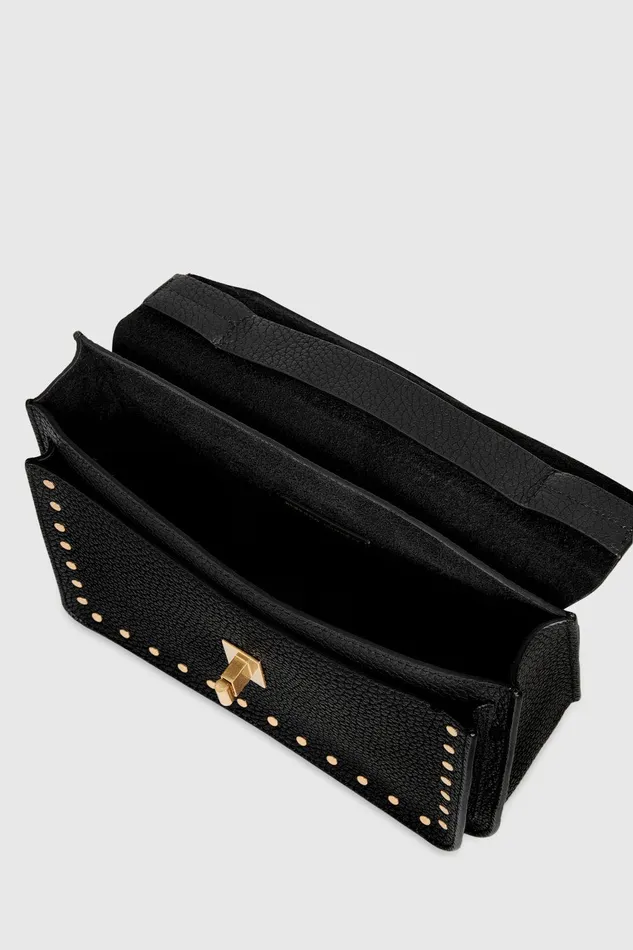 Rebecca Minkoff Darren Small Messenger Black Women Top Handle Bags