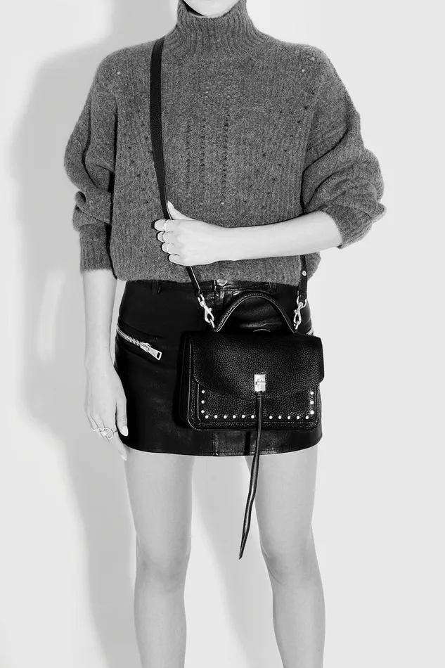 Rebecca Minkoff Darren Small Messenger Black Women Top Handle Bags