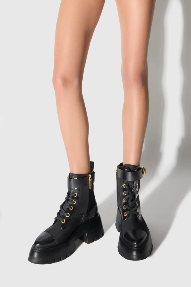 Rebecca Minkoff G Combat Boot Black Women