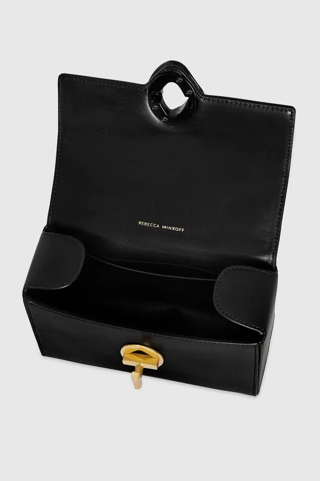 Rebecca Minkoff G Mini Top Handle Crossbody Black Women Top Handle Bags