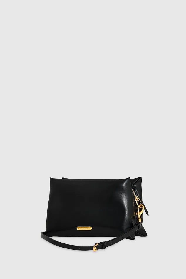 Rebecca Minkoff Heart Studded Crossbody Black Women Crossbody Bags