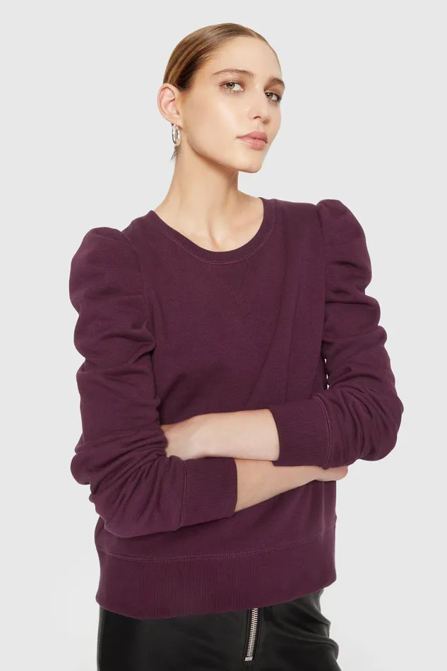 Rebecca Minkoff Janine Sweatshirt Garnet Women Tops