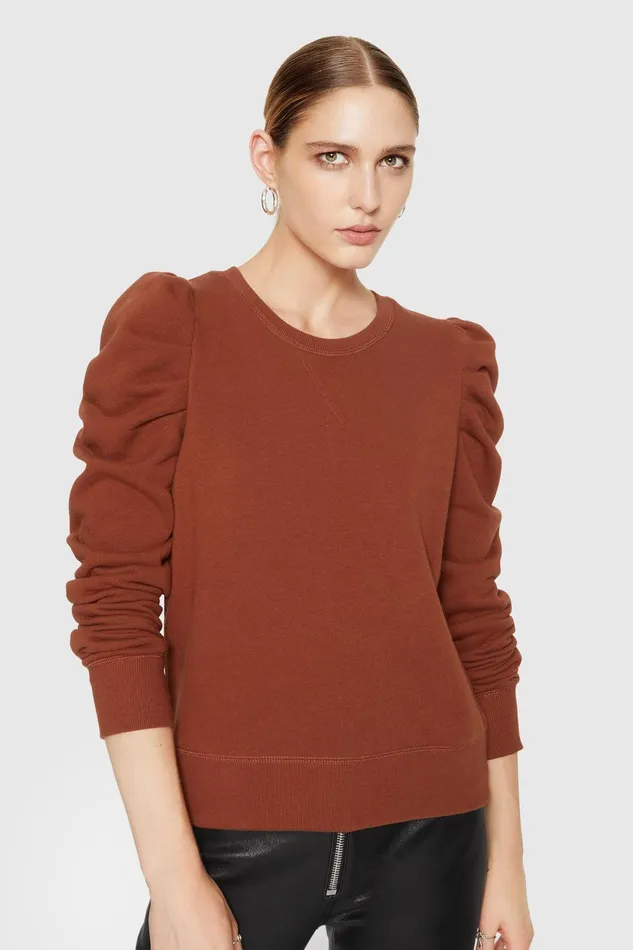 Rebecca Minkoff Janine Sweatshirt Rocher Women Sweaters and Sweatshirts