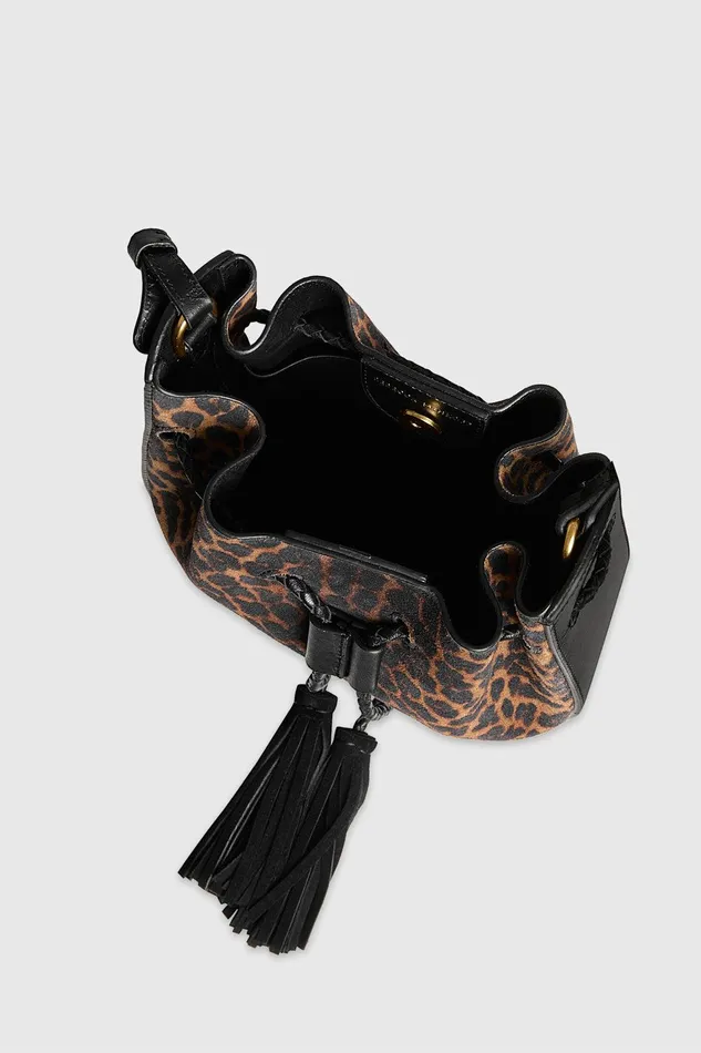 Rebecca Minkoff Lulu Crossbody Leopard Women Crossbody Bags