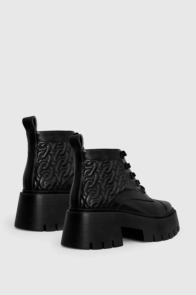 Rebecca Minkoff Quilted Combat Black Women