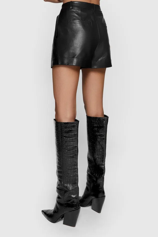 Rebecca Minkoff Rivington Short Black Women Leather