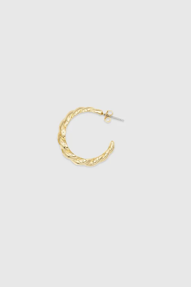 Rebecca Minkoff Rope Chain Hoop Earring Women Jewelry