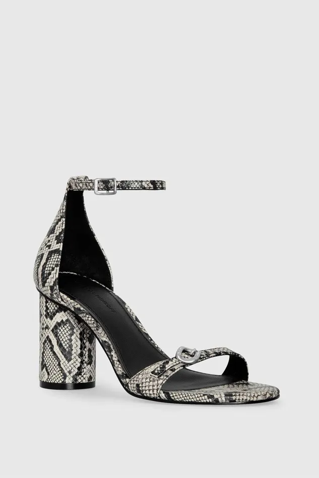 Rebecca Minkoff Sandal With Buckles Blackwhite Women