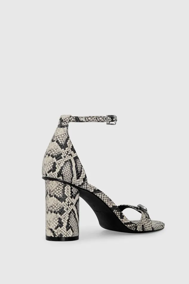 Rebecca Minkoff Sandal With Buckles Blackwhite Women