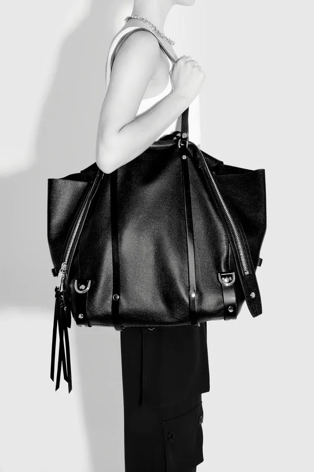 Rebecca Minkoff Surplus Tote Black Women Tote Bags