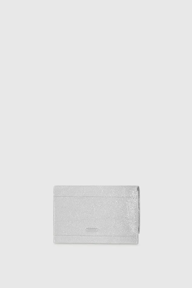 Rebecca Minkoff Wallet Clutch Silver Women Clutches