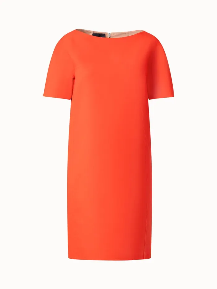 Reversible BiColor TShirt Dress In Cotton DoubleFace Poppychai Women Akris Dresses