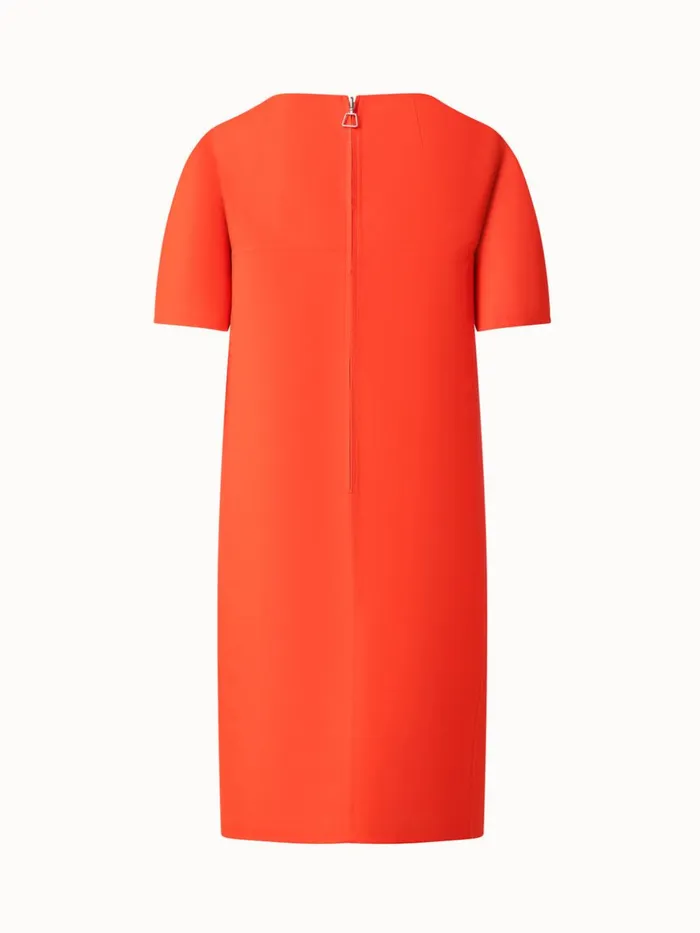 Reversible BiColor TShirt Dress In Cotton DoubleFace Poppychai Women Akris Dresses