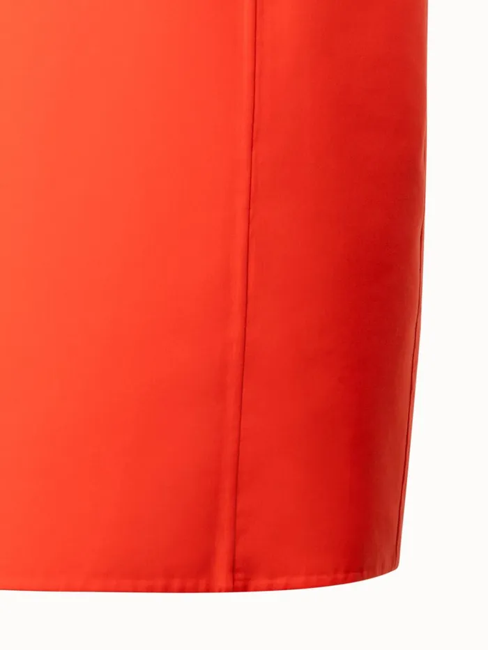 Reversible BiColor TShirt Dress In Cotton DoubleFace Poppychai Women Akris Dresses
