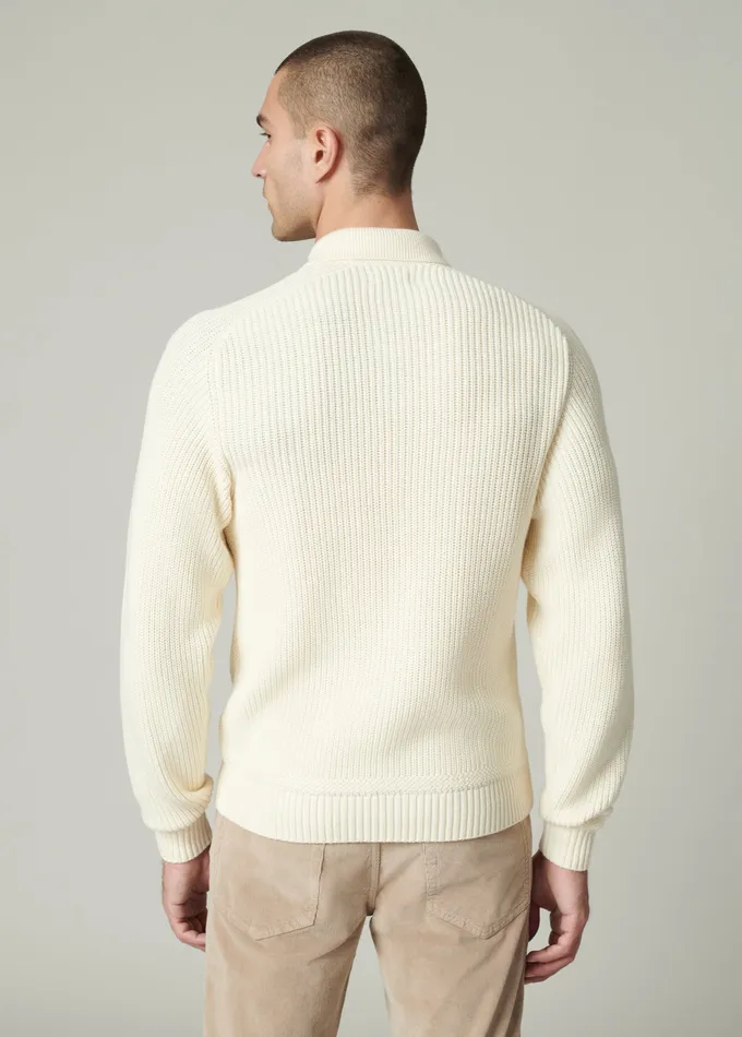RUBEN POLO SWEATER Chalk Men Sweaters Hoodies Joe8217s Jeans