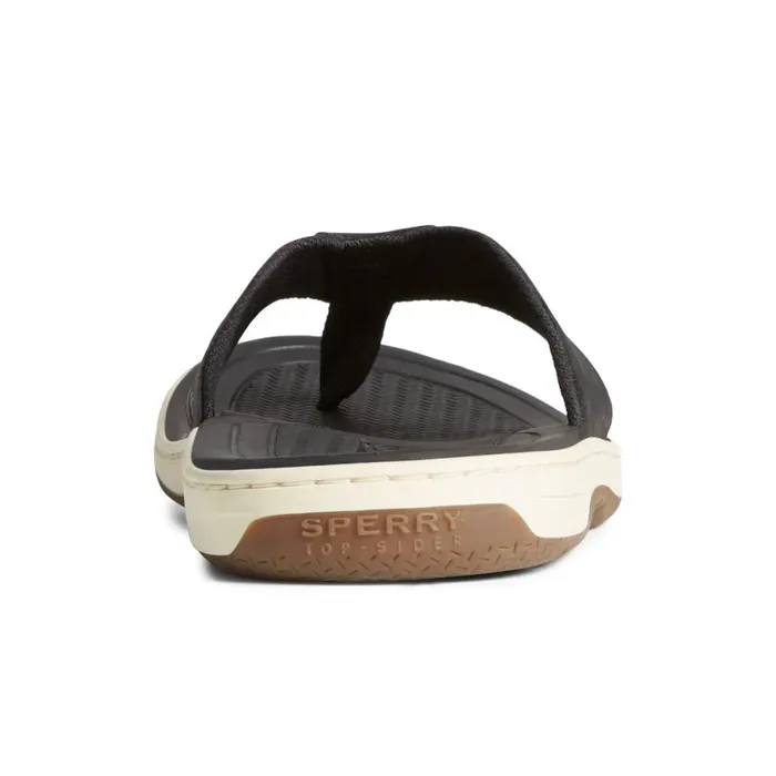 Sandals Men Sperry Havasu Perf Flip Flop Black
