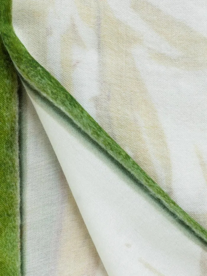 Scarf Cashmere Silk Scattered Calendula Print Calendula Women Akris Collector Scarves