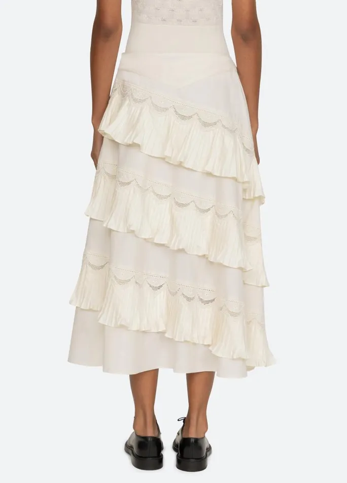 Sea New York Bottoms Women Antonina Skirt Cream Sea New York Bottoms Women Antonina Skirt Cream
