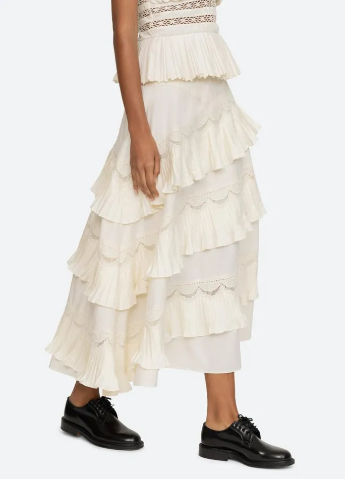 Sea New York Bottoms Women Antonina Skirt Cream Sea New York Bottoms Women Antonina Skirt Cream