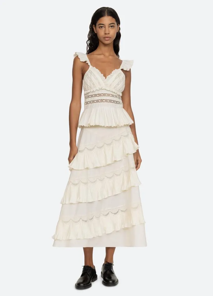 Sea New York Bottoms Women Antonina Skirt Cream Sea New York Bottoms Women Antonina Skirt Cream