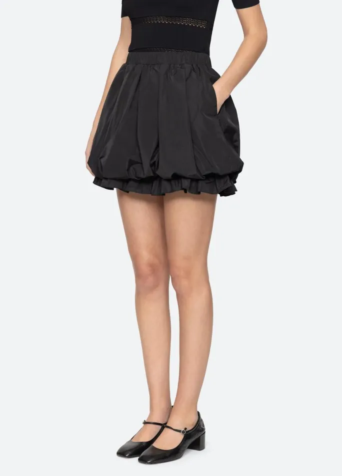 Sea New York Bottoms Women Belen Mini Skirt Black