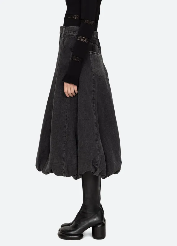 Sea New York Bottoms Women Elle Bubble Skirt Black Sea New York Bottoms Women Elle Bubble Skirt Black
