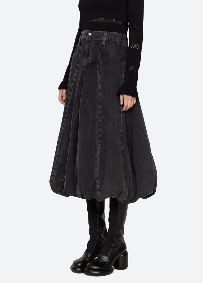 Sea New York Bottoms Women Elle Bubble Skirt Black Sea New York Bottoms Women Elle Bubble Skirt Black