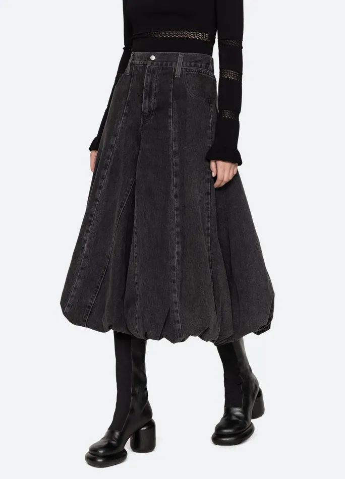 Sea New York Bottoms Women Elle Bubble Skirt Black Sea New York Bottoms Women Elle Bubble Skirt Black