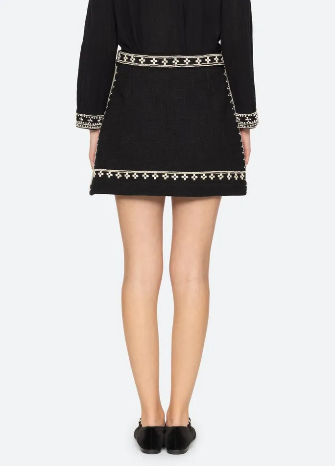 Sea New York Bottoms Women Mille Skirt Black