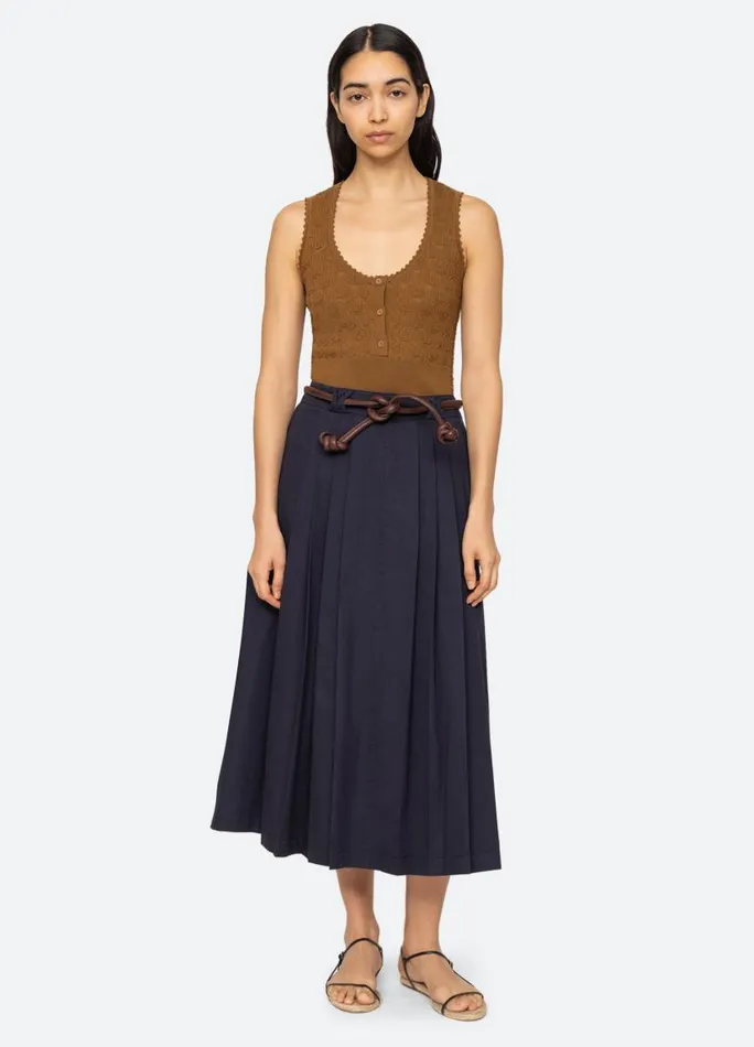 Sea New York Bottoms Women Samaka Skirt Navy