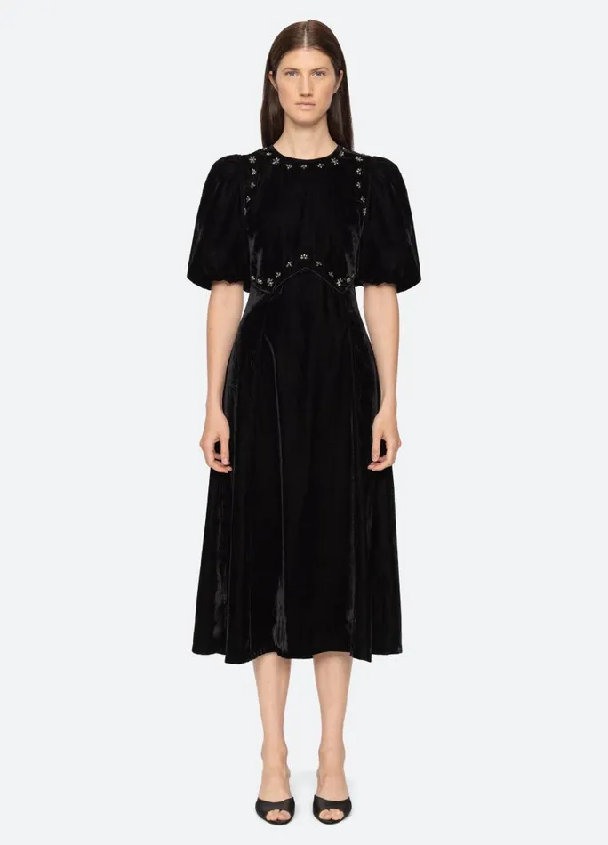 Sea New York Dresses Women Caryl SS Dress Black Sea New York Dresses Women Caryl SS Dress Black