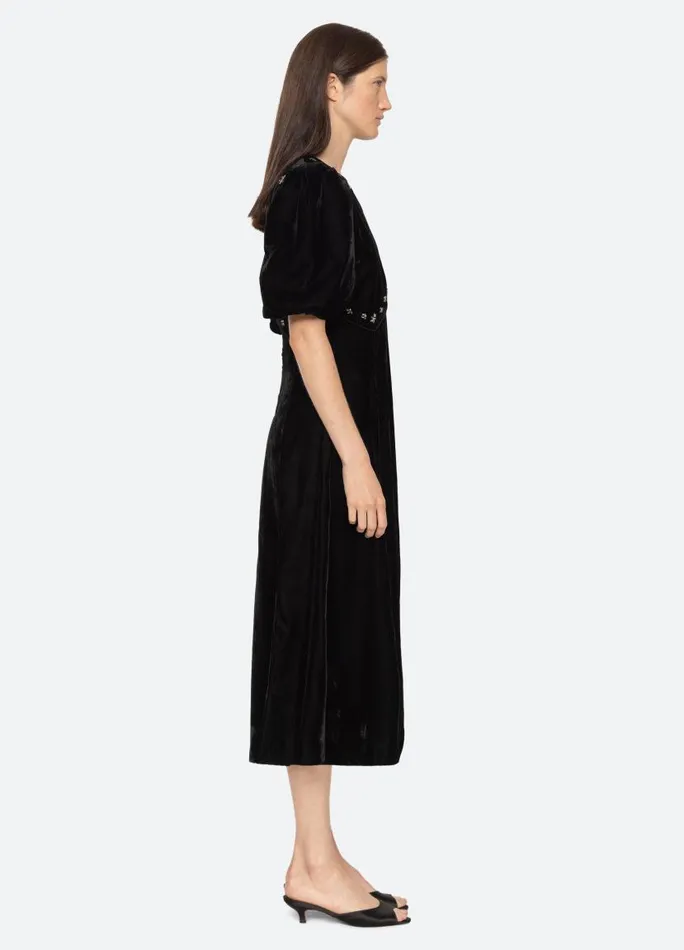 Sea New York Dresses Women Caryl SS Dress Black Sea New York Dresses Women Caryl SS Dress Black