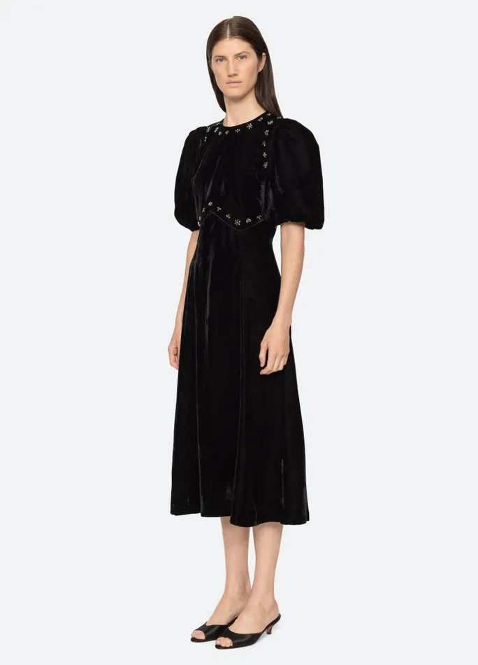 Sea New York Dresses Women Caryl SS Dress Black Sea New York Dresses Women Caryl SS Dress Black