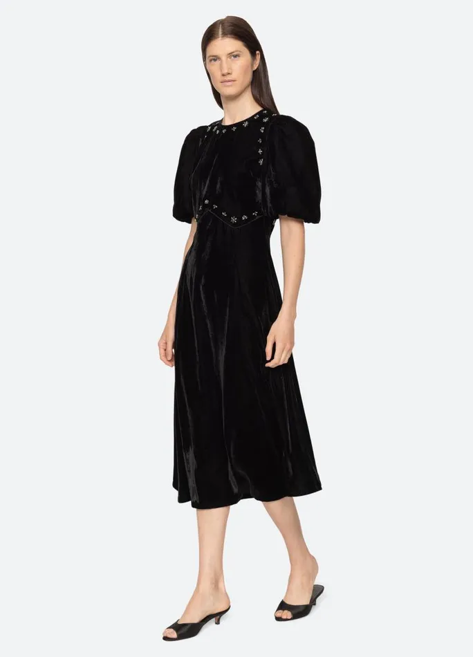 Sea New York Dresses Women Caryl SS Dress Black Sea New York Dresses Women Caryl SS Dress Black