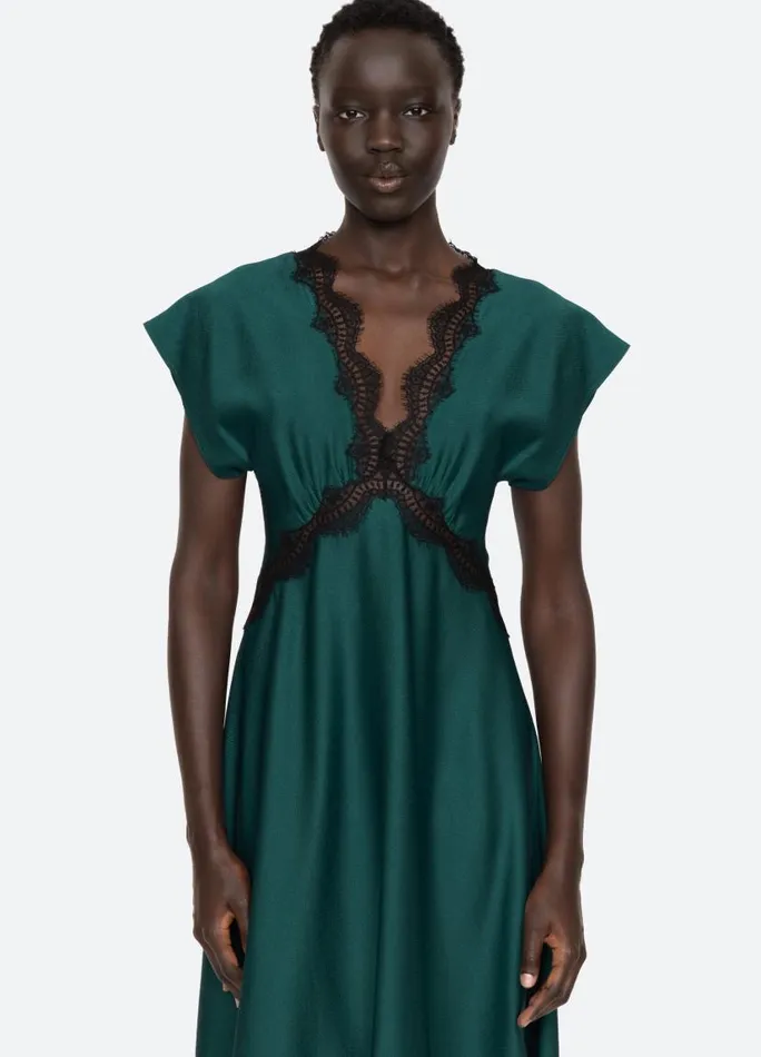 Sea New York Dresses Women Noa VNeck Dress Black Sea New York Dresses Women Noa VNeck Dress Black