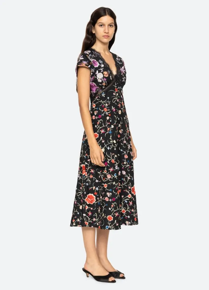 Sea New York Dresses Women Priscilla VNeck Dress Black Sea New York Dresses Women Priscilla VNeck Dress Black