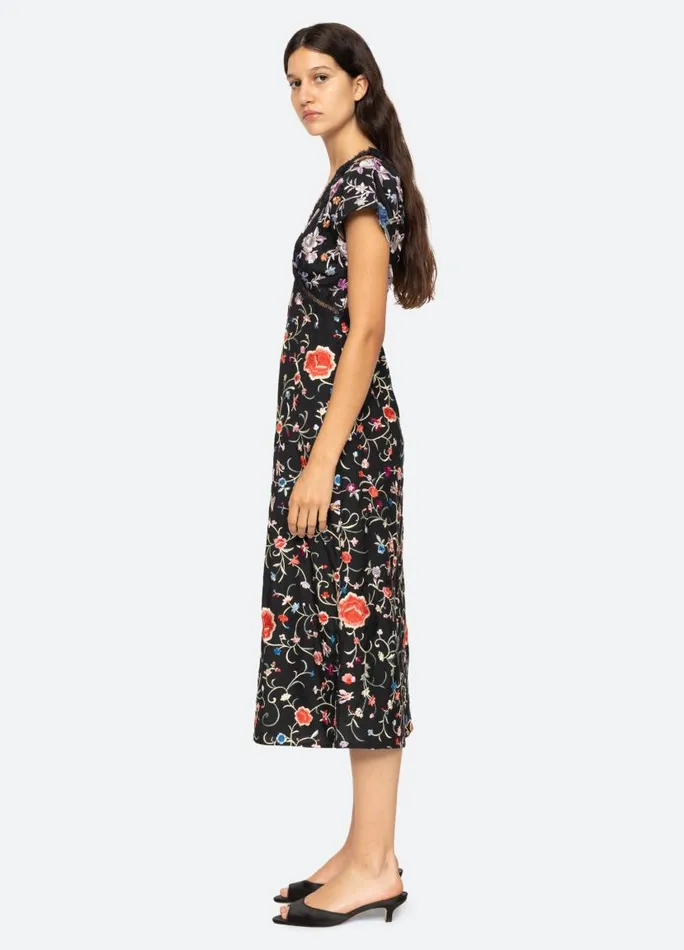 Sea New York Dresses Women Priscilla VNeck Dress Black Sea New York Dresses Women Priscilla VNeck Dress Black