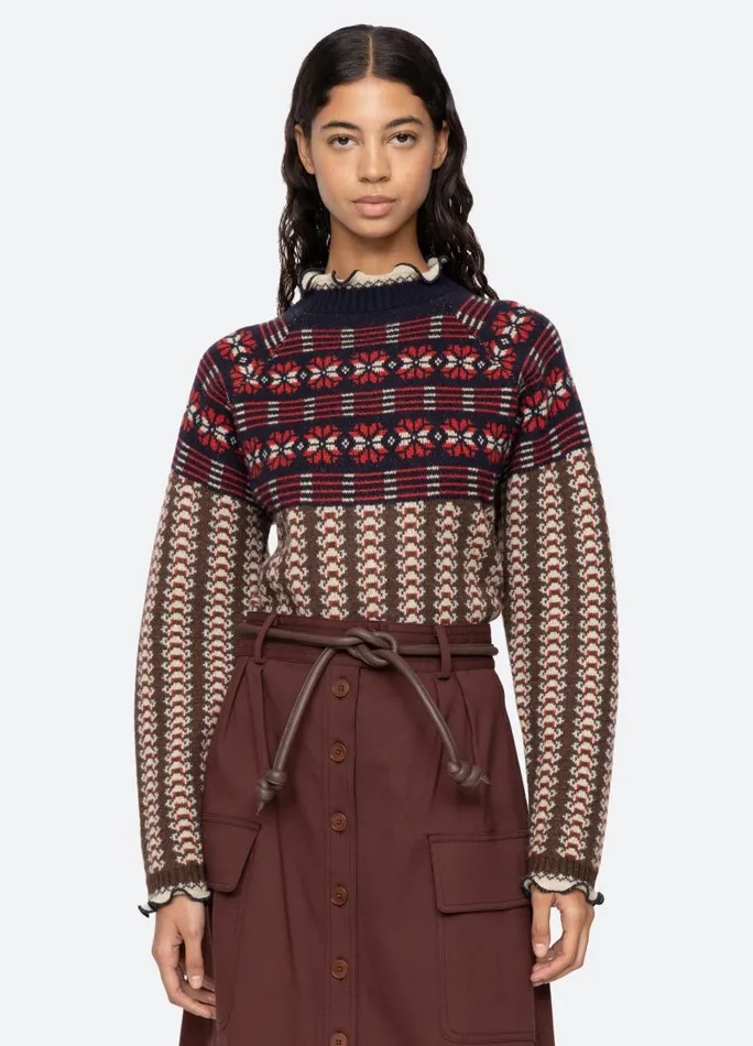 Sea New York Tops Women Ayla Sweater Multi