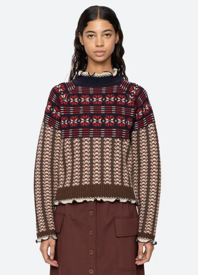 Sea New York Tops Women Ayla Sweater Multi Sea New York Tops Women Ayla Sweater Multi