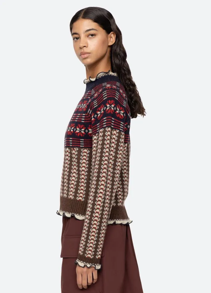 Sea New York Tops Women Ayla Sweater Multi Sea New York Tops Women Ayla Sweater Multi