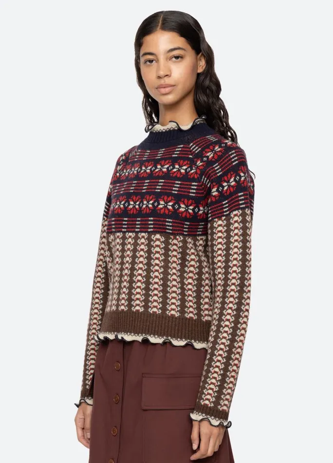 Sea New York Tops Women Ayla Sweater Multi Sea New York Tops Women Ayla Sweater Multi