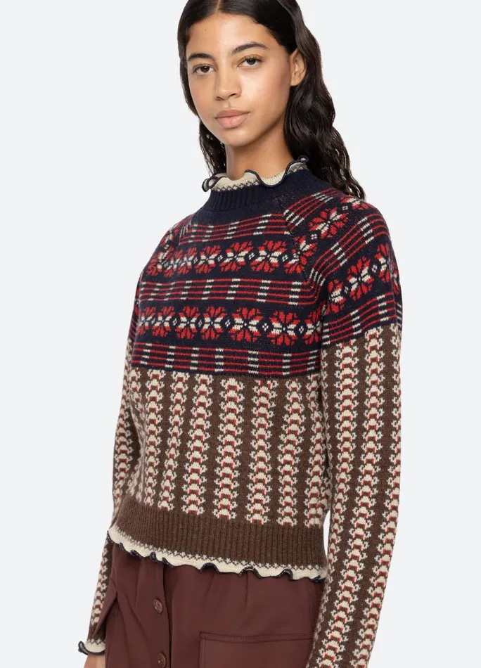 Sea New York Tops Women Ayla Sweater Multi Sea New York Tops Women Ayla Sweater Multi